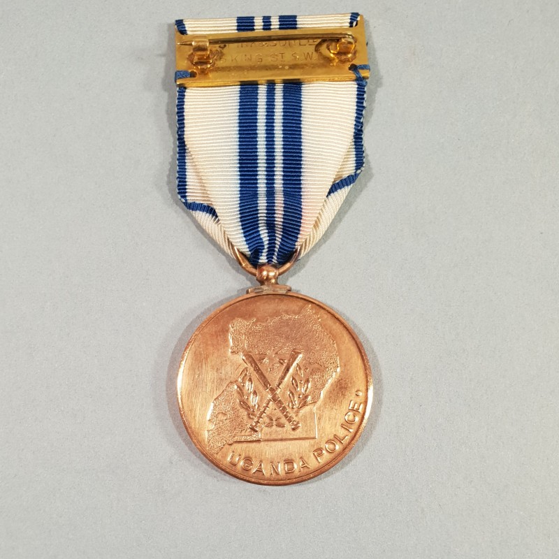 OUGANDA AFRIQUE DU SUD MEDAILLE DU JUBILEE DES 50 ANS DES FORCES DE POLICE 1905 - 1955 SOUTH AFRICA UGANDA MEDAL °